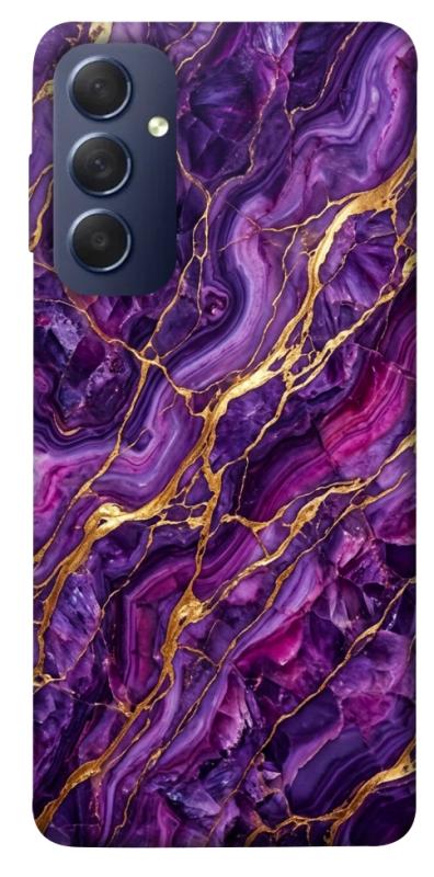 Чохол itsPrint Purple gold для Samsung Galaxy M54 5G, мармур, купити оптом з доставкою