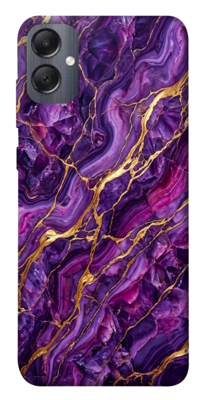 Чехол itsPrint Purple gold для Samsung Galaxy A05, мрамор, купить оптом с доставкой