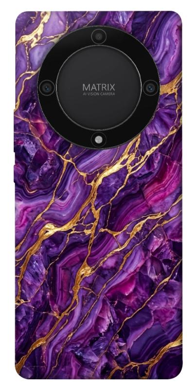 Чехол itsPrint Purple gold для Huawei Magic5 Lite, мрамор, купить оптом с доставкой