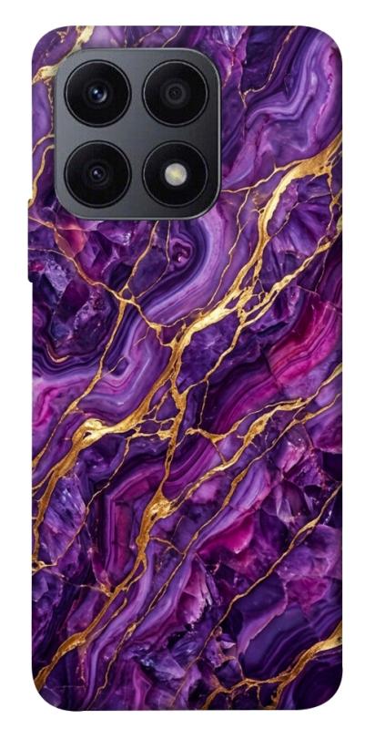 Чохол itsPrint Purple gold для Huawei Honor X8a, мармур, купити оптом з доставкою