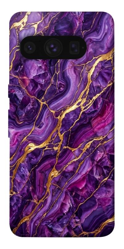 Чехол itsPrint Purple gold для Google Pixel 8 Pro, мрамор, купить оптом с доставкой