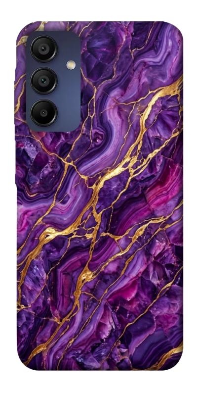 Чехол itsPrint Purple gold для Samsung Galaxy A15 4G/5G, мрамор, купить оптом с доставкой