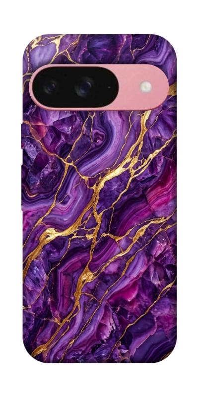 Чехол itsPrint Purple gold для Google Pixel 9, мрамор, купить оптом с доставкой