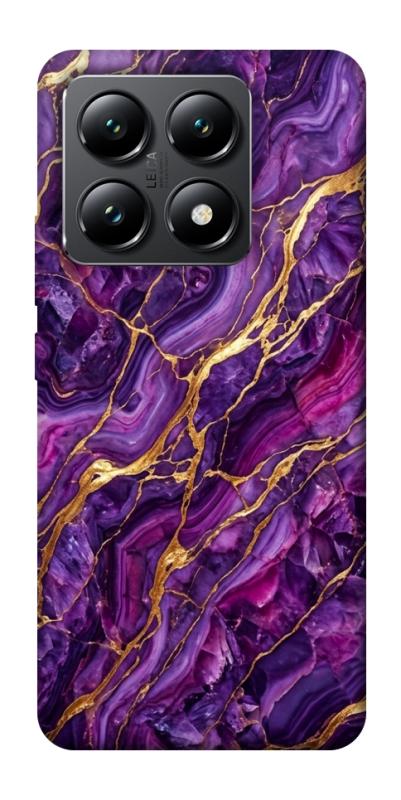 Чехол itsPrint Purple gold для Xiaomi 14T, мрамор, купить оптом с доставкой