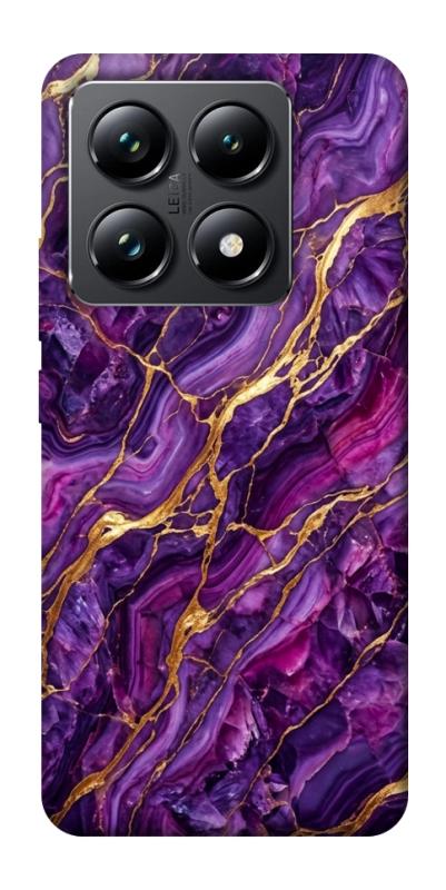 Чехол itsPrint Purple gold для Xiaomi 14T Pro, мрамор, купить оптом с доставкой
