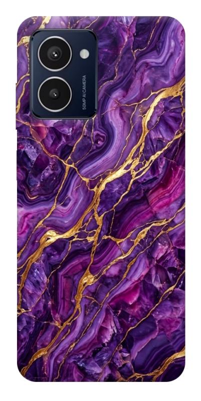 Чехол itsPrint Purple gold для HMD Pulse Pro, мрамор, купить оптом с доставкой