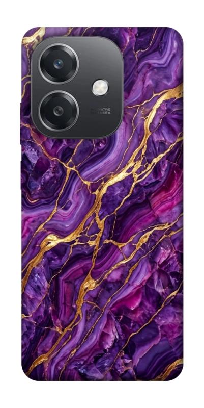 Чехол itsPrint Purple gold для Oppo A3 4G, мрамор, купить оптом с доставкой