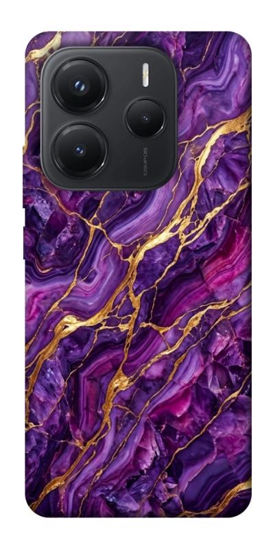 Чехол itsPrint Purple gold для Xiaomi Redmi Note 14 5G, мрамор, купить оптом с доставкой