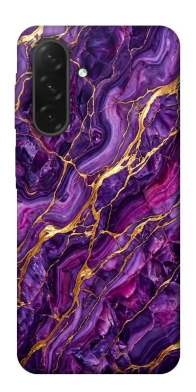 Чехол itsPrint Purple gold для Samsung Galaxy A26 5G, мрамор, купить оптом с доставкой