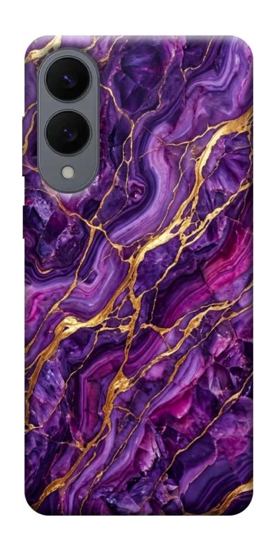 Чехол itsPrint Purple gold для Samsung Galaxy S25 Edge, мрамор, купить оптом с доставкой