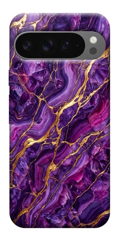 Чехол itsPrint Purple gold для Google Pixel 10 Pro XL, мрамор, купить оптом с доставкой
