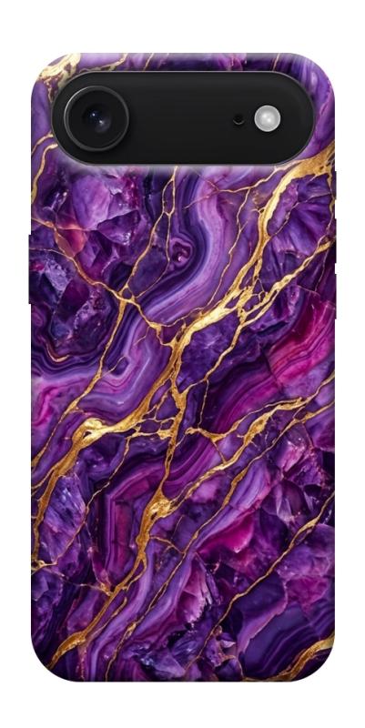 Чехол itsPrint Purple gold для Apple iPhone 17 Air (6.5"), мрамор, купить оптом с доставкой
