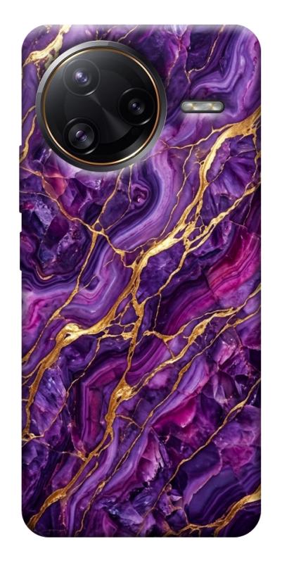 Чехол itsPrint Purple gold для Xiaomi Poco F7, мрамор, купить оптом с доставкой