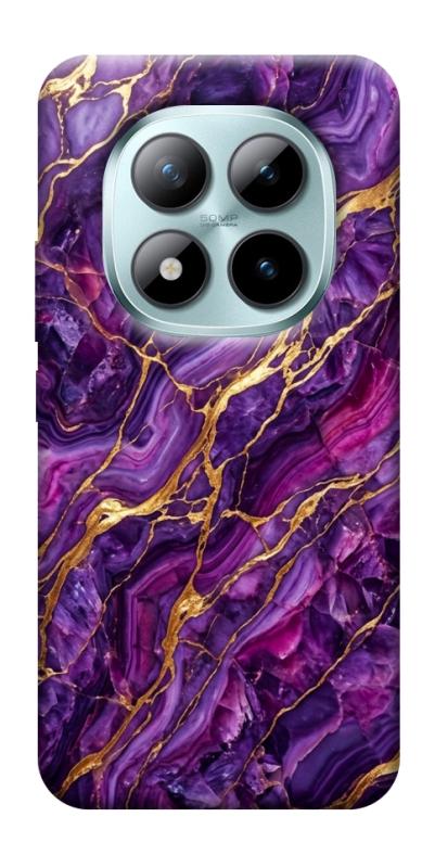 Чехол itsPrint Purple gold для Xiaomi Redmi Note 15 Pro 5G, мрамор, купить оптом с доставкой