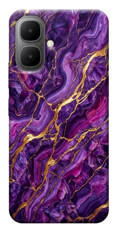 Чохол itsPrint Purple gold для Infinix Smart 10, мармур, купити оптом з доставкою