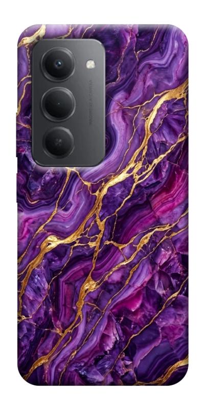 Чехол itsPrint Purple gold для Xiaomi Redmi 15 4G (Global) / 5G, мрамор, купить оптом с доставкой