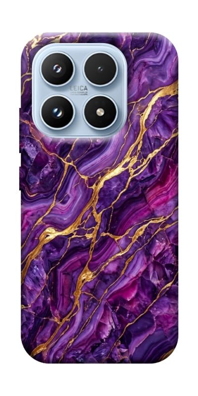 Чехол itsPrint Purple gold для Xiaomi 17 Pro, мрамор, купить оптом с доставкой