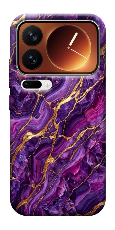 Чехол itsPrint Purple gold для Xiaomi 17 Pro Max, мрамор, купить оптом с доставкой