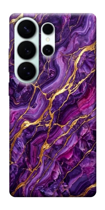Чохол itsPrint Purple gold для Samsung Galaxy S26 Ultra, мармур, купити оптом з доставкою