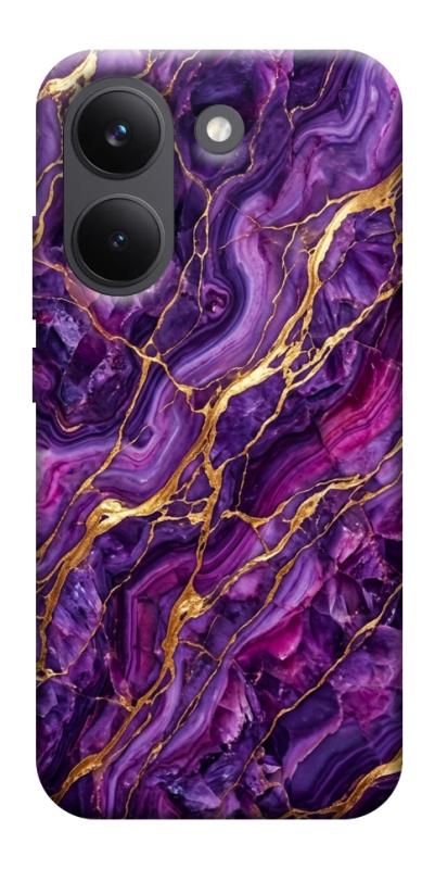 Чехол itsPrint Purple gold для Xiaomi Poco X8 Pro, мрамор, купить оптом с доставкой