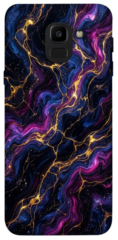 Чохол itsPrint Purple space marble для Samsung J600F Galaxy J6 (2018), мармур, купити оптом з доставкою