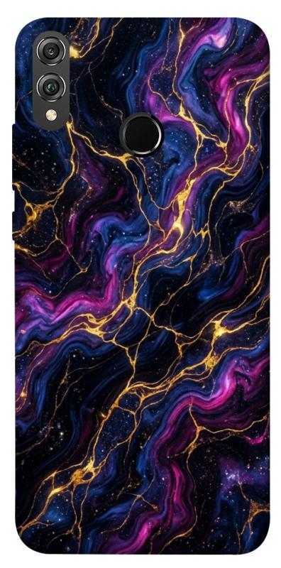 Чехол itsPrint Purple space marble для Huawei Honor 8X, мрамор, купить оптом с доставкой