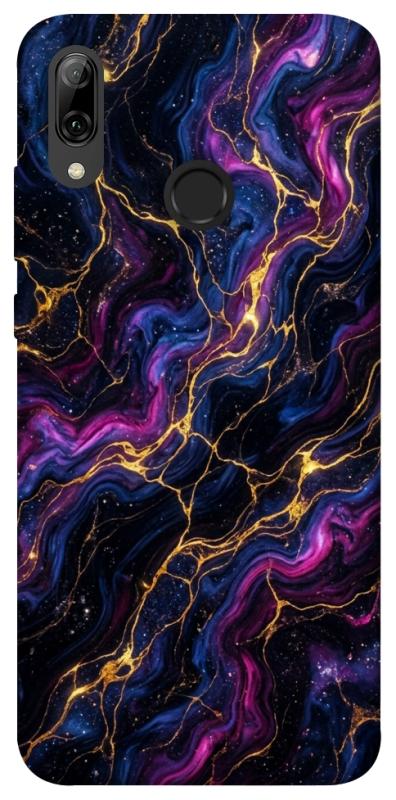 Чохол itsPrint Purple space marble для Huawei P Smart (2019), мармур, купити оптом з доставкою