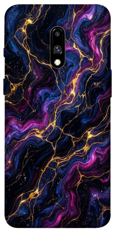 Чохол itsPrint Purple space marble для OnePlus 7, мармур, купити оптом з доставкою