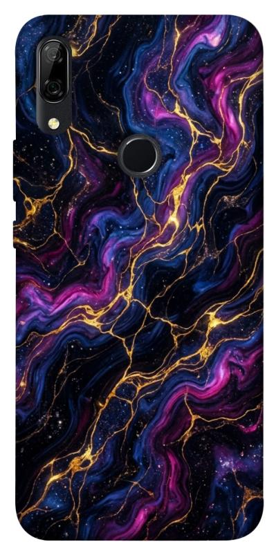 Чехол itsPrint Purple space marble для Huawei P Smart Z, мрамор, купить оптом с доставкой