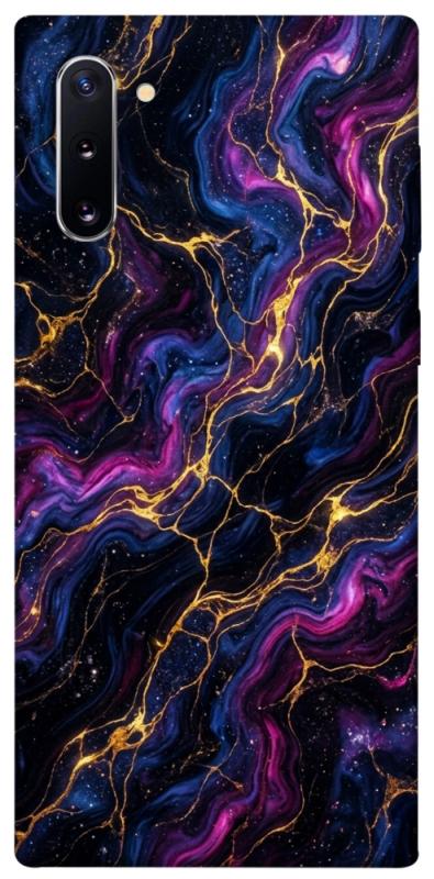 Чехол itsPrint Purple space marble для Samsung Galaxy Note 10, мрамор, купить оптом с доставкой