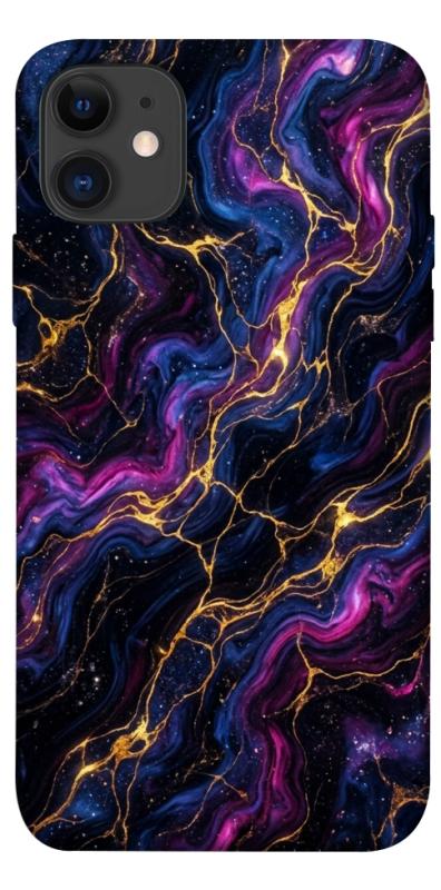 Чехол itsPrint Purple space marble для Apple iPhone 11 (6.1"), мрамор, купить оптом с доставкой