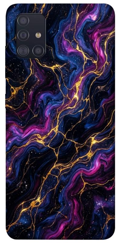 Чехол itsPrint Purple space marble для Samsung Galaxy A51, мрамор, купить оптом с доставкой