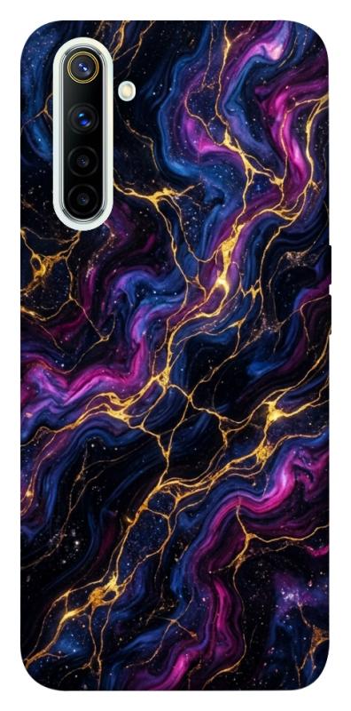 Чохол itsPrint Purple space marble для Realme 6, мармур, купити оптом з доставкою