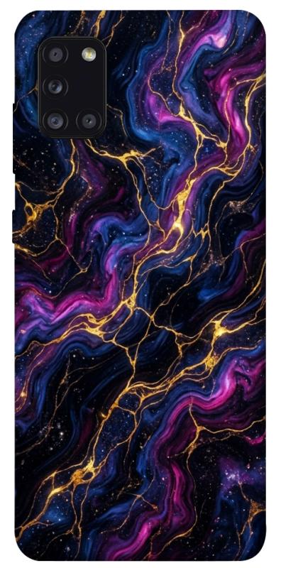 Чохол itsPrint Purple space marble для Samsung Galaxy A31, мармур, купити оптом з доставкою