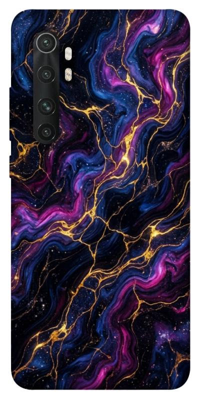 Чехол itsPrint Purple space marble для Xiaomi Mi Note 10 Lite, мрамор, купить оптом с доставкой