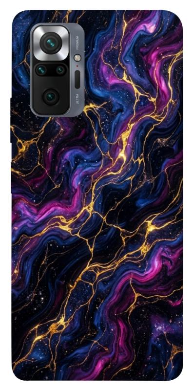 Чохол itsPrint Purple space marble для Xiaomi Redmi Note 10 Pro, мармур, купити оптом з доставкою