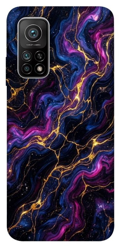 Чохол itsPrint Purple space marble для Xiaomi Mi 10T, мармур, купити оптом з доставкою