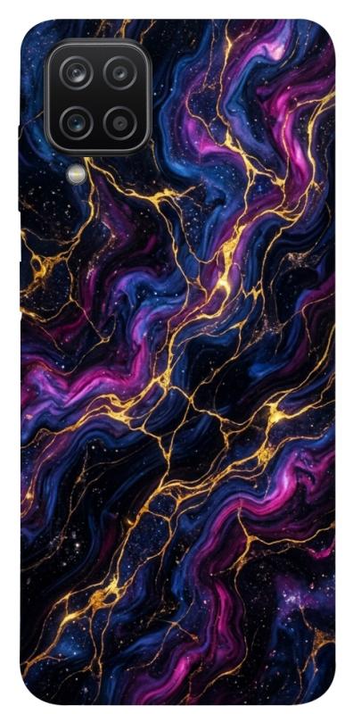 Чохол itsPrint Purple space marble для Samsung Galaxy A12, мармур, купити оптом з доставкою