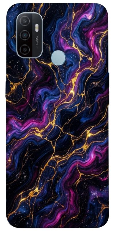 Чохол itsPrint Purple space marble для Oppo A53 / A32 / A33, мармур, купити оптом з доставкою