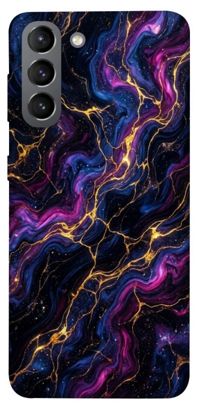 Чохол itsPrint Purple space marble для Samsung Galaxy S21, мармур, купити оптом з доставкою
