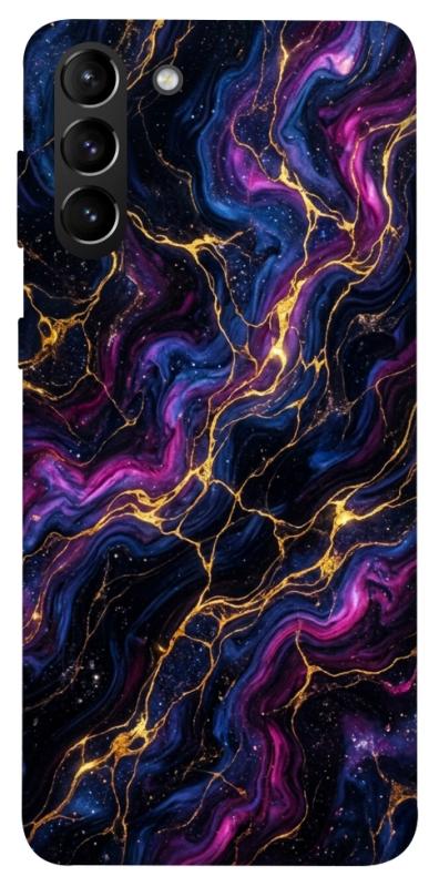 Чохол itsPrint Purple space marble для Samsung Galaxy S21+, мармур, купити оптом з доставкою