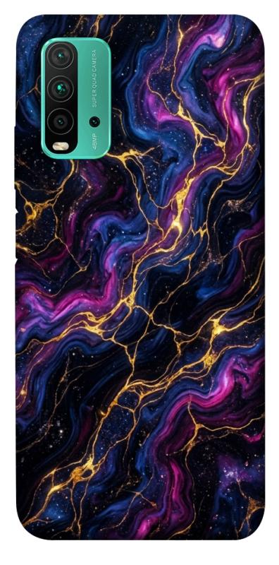Чохол itsPrint Purple space marble для Xiaomi Redmi Note 9 4G / Redmi 9 Power / Redmi 9T, мармур, купити оптом з доставкою