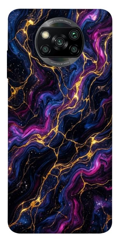 Чохол itsPrint Purple space marble для Xiaomi Poco X3 NFC / Poco X3 Pro, мармур, купити оптом з доставкою