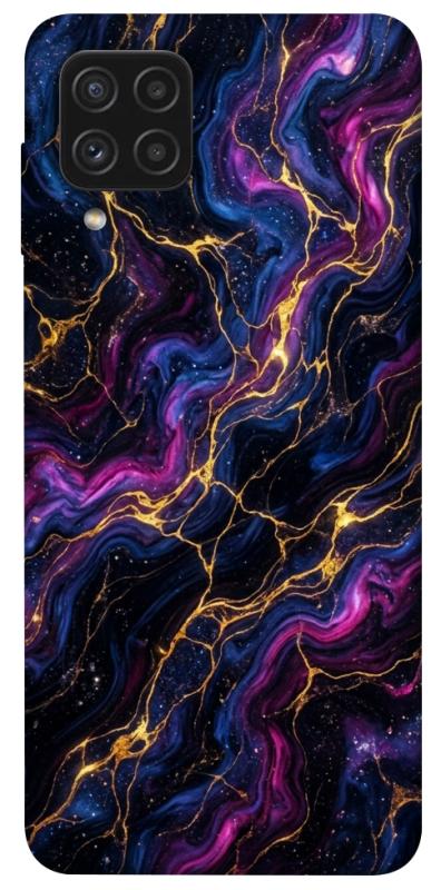 Чехол itsPrint Purple space marble для Samsung Galaxy A22 4G, мрамор, купить оптом с доставкой