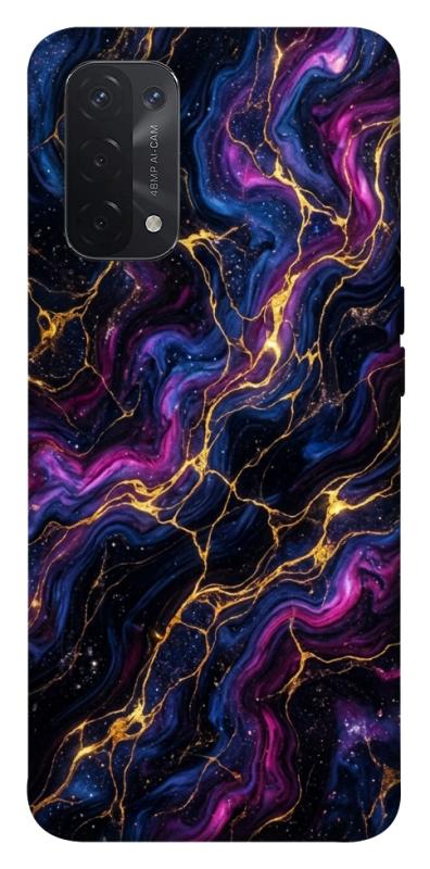 Чохол itsPrint Purple space marble для Oppo A54 4G, мармур, купити оптом з доставкою