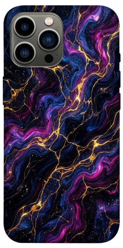 Чехол itsPrint Purple space marble для Apple iPhone 13 Pro Max (6.7"), мрамор, купить оптом с доставкой
