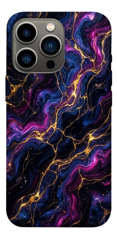 Чохол itsPrint Purple space marble для Apple iPhone 13 Pro (6.1"), мармур, купити оптом з доставкою