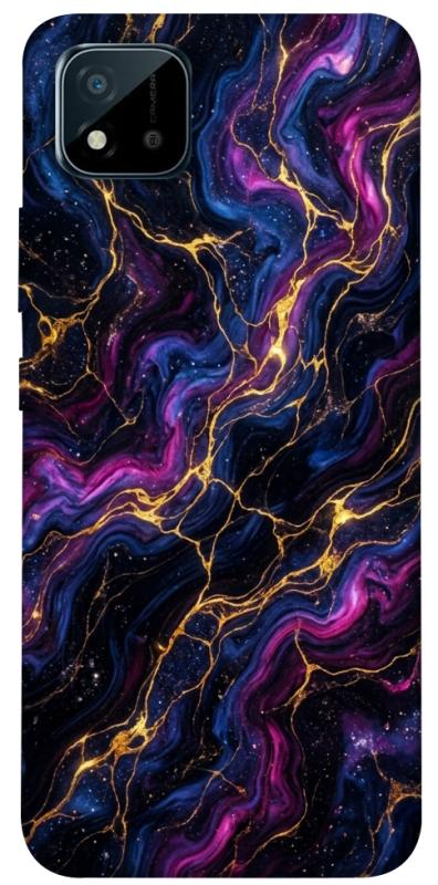 Чохол itsPrint Purple space marble для Realme C11 (2021), мармур, купити оптом з доставкою