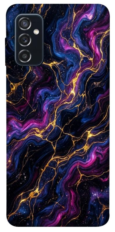 Чехол itsPrint Purple space marble для Samsung Galaxy M52, мрамор, купить оптом с доставкой