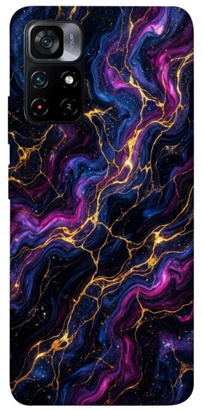 Чохол itsPrint Purple space marble для Xiaomi Poco M4 Pro 5G, мармур, купити оптом з доставкою